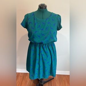 Cute casual dinosaur dress